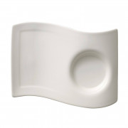 Блюдце Villeroy & Boch NewWave Caffe 20х14 см преміум фарфор білий 10-2484-2832