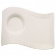 Блюдце Villeroy & Boch NewWave Caffe 22х17 см преміум фарфор білий 10-2484-2830