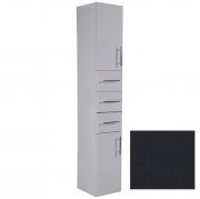 Пенал для ванной Fancy Marble подвесной 30х37 см МДФ/ДСП серый П-2С