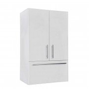 Пенал для ванной Fancy Marble подвесной 60х40,4 см МДФ/ДСП белый ПНС