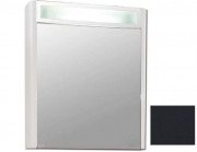Дзеркальна шафа Fancy Marble Santorini 60х15 см з підсвічуванням МДФ сірий МС-Sant C