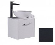 Тумба підвісна Fancy Marble Fiji 49,2x39,5 см із раковиною Mona МДФ сірий  FIJI 500C