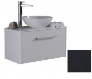 Тумба подвесная Fancy Marble Fiji 79,2x39,5 см с раковиной Mona МДФ серый Fiji 800С