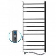 Электрический полотенцесушитель Navin Классик Квадро 500х1000 Digital правый нержавеющая сталь хром 10-016052-5010