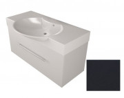 Тумба підвісна Fancy Marble Sumatra-1 80,7х55, 8 см з раковиною Carme 800 МДФ сірий SUM1-800N G