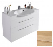 Тумба підвісна Fancy Marble Sumatra-2 80,7х55, 8 см з раковиною Carme 800 шпон дуба SUM2-800Nш