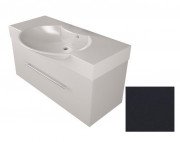 Тумба подвесная Fancy Marble Sumatra-1 98х40 см с раковиной Carme 980 МДФ серый SUM1-980N G