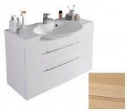 Тумба підвісна Fancy Marble Sumatra-2 80,7х55, 8 см з раковиною Carme 800 шпон дуба SUM2-800Nш