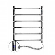 Электрический полотенцесушитель Navin Симфония 480х600 правый сенсор с таймером нержавеющая сталь хром 10-009033-4860