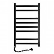 Рушникосушарка електрична Navin Авангард 480х800 ліва забарвлена сталь чорний 12-228150-4880