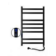 Электрический полотенцесушитель Navin Авангард 480х800 правый Digital с таймером окрашенная сталь черный 12-228052-4880
