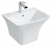 Раковина для ванної Volle Leon 53х44 см кераміка білий 13-11-602