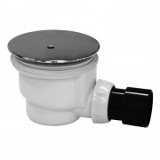 Сифон для душового піддону Volle Benita 90 мм пластик хром 10-22-905drain