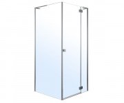 Душевая кабина Volle Benita распашная правая 90х90 см хром/прозрачное стекло 10-22-905Rglass