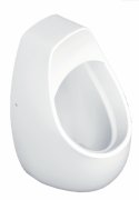 Писсуар подвесной Volle Virgo безободковый 35,5х40 см подвод воды сзади керамика белый 13-23-588