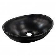 Раковина для ванной накладная Volle 40,5х33 см керамика черный матовый 13-01MBlack-180