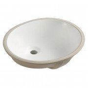 Раковина для ванной врезная под столешницу Volle 49х40 см керамика белый 13-01-04