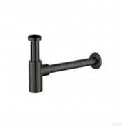 Сифон для раковины Volle с цилиндрической колбой латунь темно-серый 9000.094205