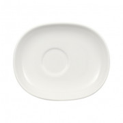 Блюдце Villeroy & Boch Urban Nature 10х12 см преміум фарфор білий 10-3452-1430