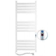 Рушникосушарка електрична Navin Ellipse 500х1200 Digital ліва пофарбована сталь білий оксамит 12-845152-5012