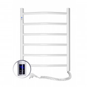 Рушникосушарка електрична Navin Камелія 480х600 права сенсор із таймером пофарбована сталь білий 12-007033-4860