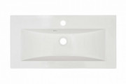 Раковина для ванной Fancy Marble Elina 69,3х34,6 см искусственный камень белый матовый 0507103