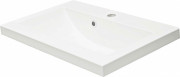 Раковина для ванної Fancy Marble Jody 59,8 х38, 9 см штучний камінь білий матовий 1606103
