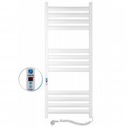 Рушникосушарка електрична Navin Ellipse 500х1200 Digital правий пофарбована сталь білий оксамит 12-845052-5012