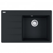 Мойка для кухни Franke Centro CNG 611-78 TL 78х50 см Fragranite черный матовый 114.0630.466