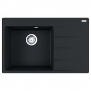 Мойка для кухни Franke Centro CNG 611-78 TL 78х50 см Fragranite черный матовый 114.0630.474