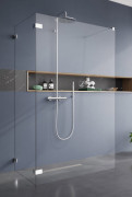 Душова перегородка фронтальна частина Radaway Euphoria Walk-in VI 120 см хром/прозоре скло 383174-01-01