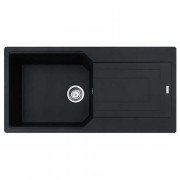 Мийка для кухні Franke Urban UBG 611-100 XL 100х50 см Fragranite чорний матовий 114.0631.513