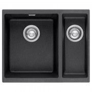 Мойка для кухни Franke Sirius SID 160 56х44 см под столешницу Tectonite черный 144.0649.563