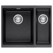 Мийка для кухні Franke Sirius SID 160 56х44 см під стільницю Tectonite чорний 144.0649.563