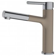 Змішувач для кухні Franke Centro з лійкою що висувається мигдаль 115.0621.594