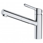 Смеситель для кухни Franke Orbit Pull Out с выдвижной лейкой хром 115.0623.055