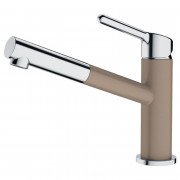Смеситель для кухни Franke Orbit Pull Out с выдвижной лейкой миндаль 115.0623.147
