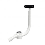 Слив-перелив для ванн Radaway Tiana чорний мат ARIN.FLOW.BL