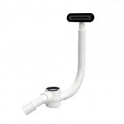 Слив-перелив для ванн Radaway Tiana чорний мат ARIN.FLOW.BL