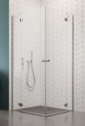 Душова кабіна Radaway Torrenta KDD распашна 100х100 см хром/прозоре скло 132272-01-01