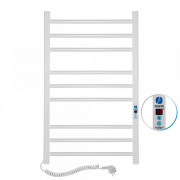 Рушникосушарка електрична Navin Класик Квадро 500х800 Digital ліва пофарбована сталь білий 12-116152-5080