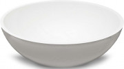 Раковина для ванної Fancy Marble Mona Ø42 см штучний камінь білий матовий 0304103