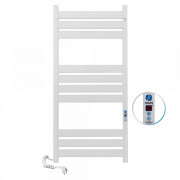 Рушникосушарка електрична NAVIN Largo 500х1000 Digital ліва пофарбована сталь білий оксамит 12-844152-5010