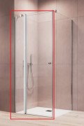 Душові двері Radaway Eos II KDJ 100х195 см ліва хром/прозоре скло 13799422-01L