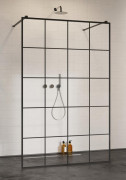 Стінка фронтальна душова Radaway Modo New Black I Factory 150 чорний/прозоре скло 388154-54-57