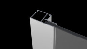 Расширительный профиль Radaway Idea Black KDJ (боковая стенка S1/S2) +20 мм черный P01-ID-KDJ-SC-54
