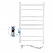 Рушникосушарка електрична NAVIN Loft 500х800 Digital права пофарбована сталь білий 12-143052-5080