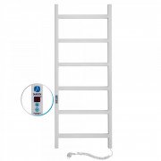 Электрический полотенцесушитель Navin Nordic 500х1200 Digital правый окрашенная сталь белый бархат 12-841052-5012
