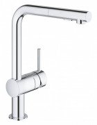 Смеситель для кухни Grohe Minta с выдвижной лейкой хром 30274000