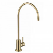 Кран для фильтрованной воды Kraus Purita однорычажный латунь матовое золото FF-100BG